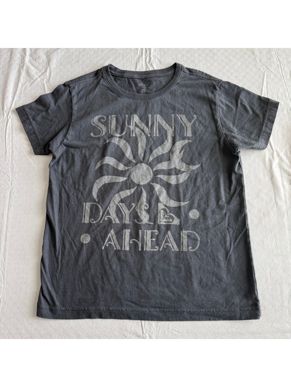 Roxy Sunny Days Ahead Graphic T-Shirt Size S